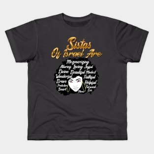 Sistas of Israel | African American Women| Sons of Thunder Kids T-Shirt